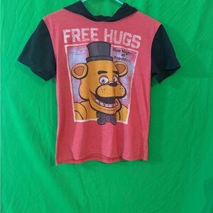 Five Nights at Freddy's Red and Black Hoodie